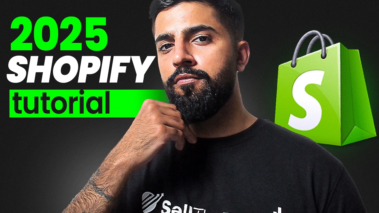 Shopify Tutorial For Beginners 2025 (Step By Step)