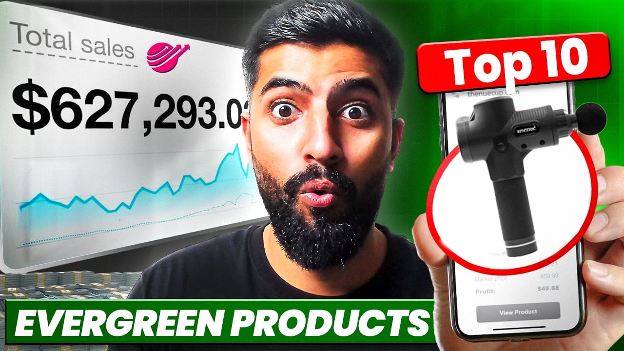 TOP 10 DES PRODUITS À FEUILLES PERSISTANTES QUI SE VENDENT TOUTE L’ANNÉE | 2025 DROPSHIPPING SHOPIFY ET SELLSHOP