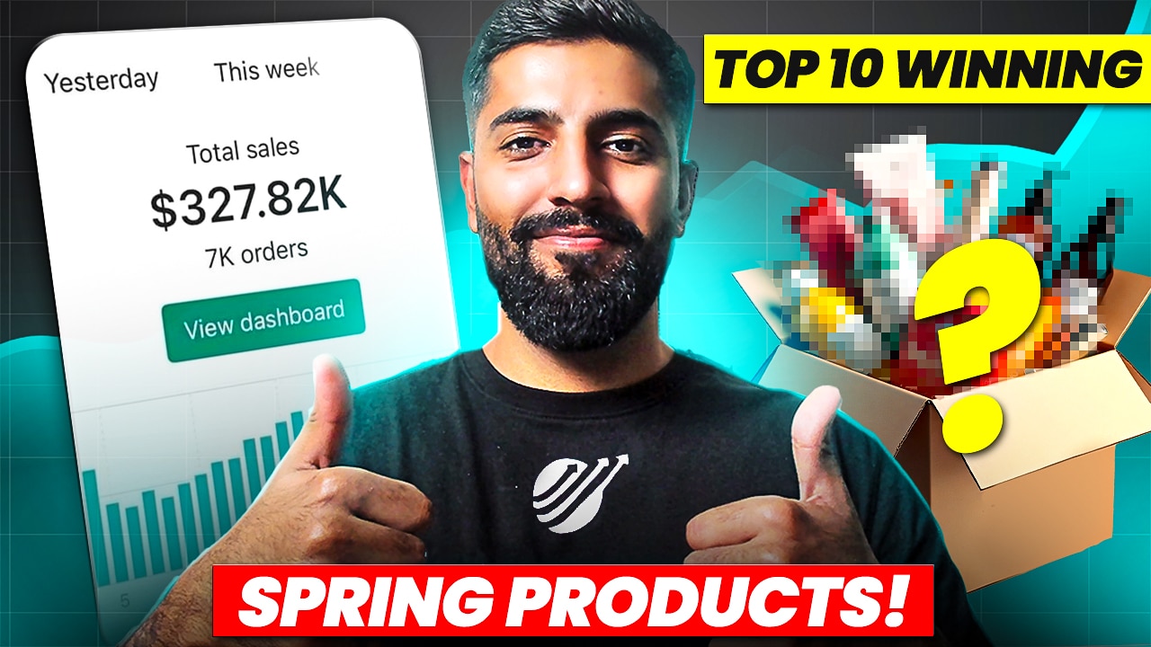 ⭐️ TOP 10 PRODUCTS TO SELL IN SPRING 2025 | DROPSHIPPING SHOPIFY & SELLSHOP