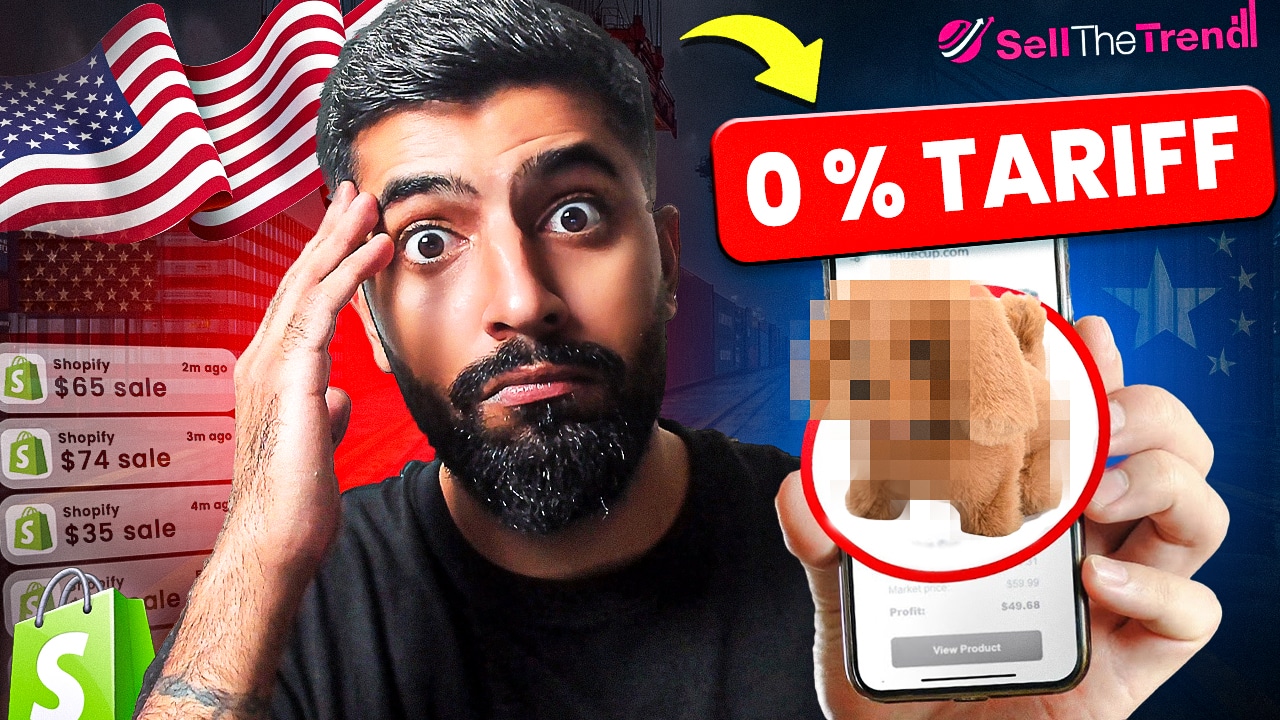 TOP 10 TARIFF FREE PRODUCTS TO SELL RIGHT NOW | Dropshipping Shopify & SellShop