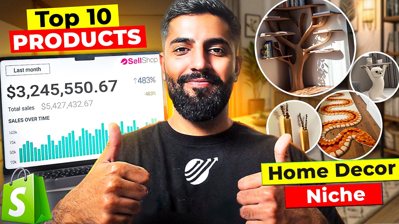 Top 10 Home Decor Winning products