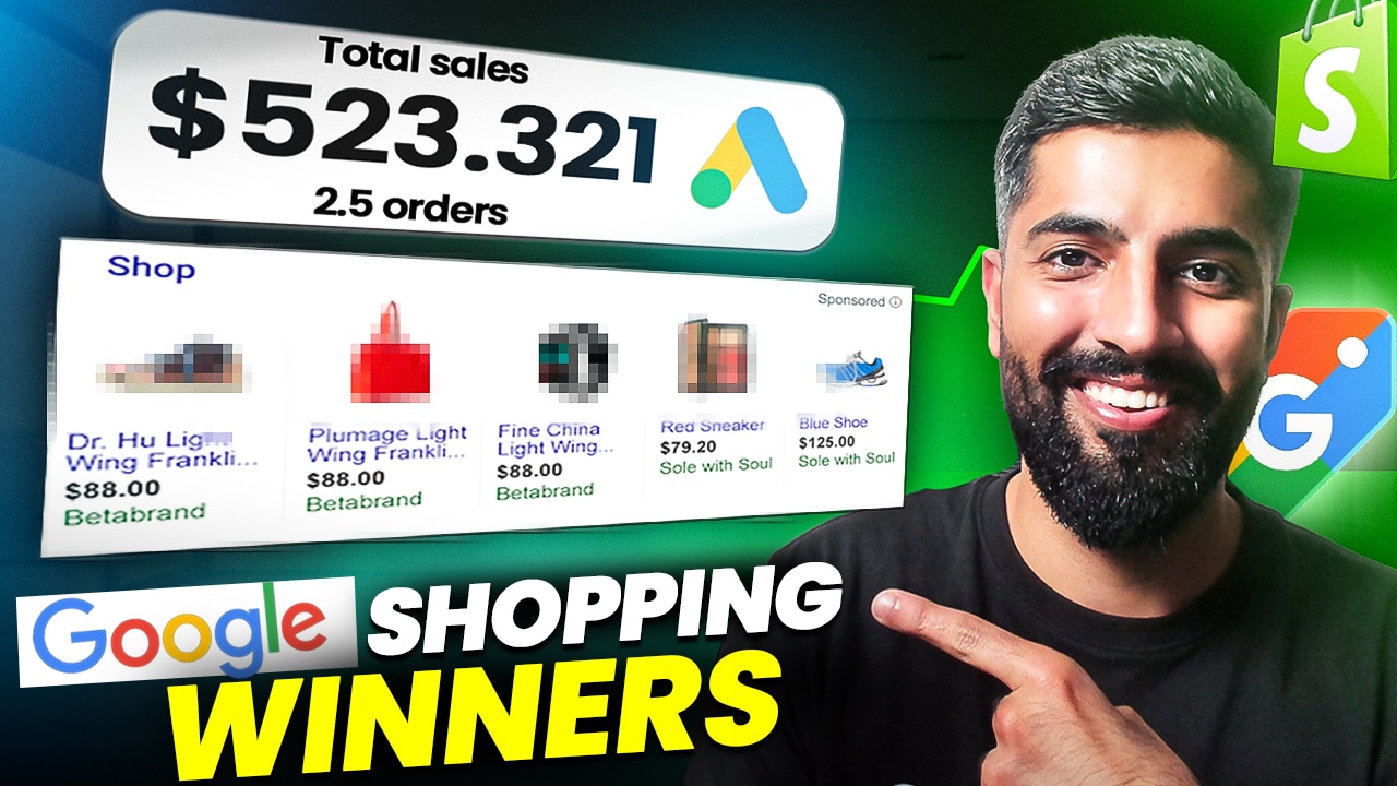 TOP 10 GOOGLE SHOPPING ADS WINNING PRODUCTS | DROPSHIPPING SHOPIFY & SELLSHOP